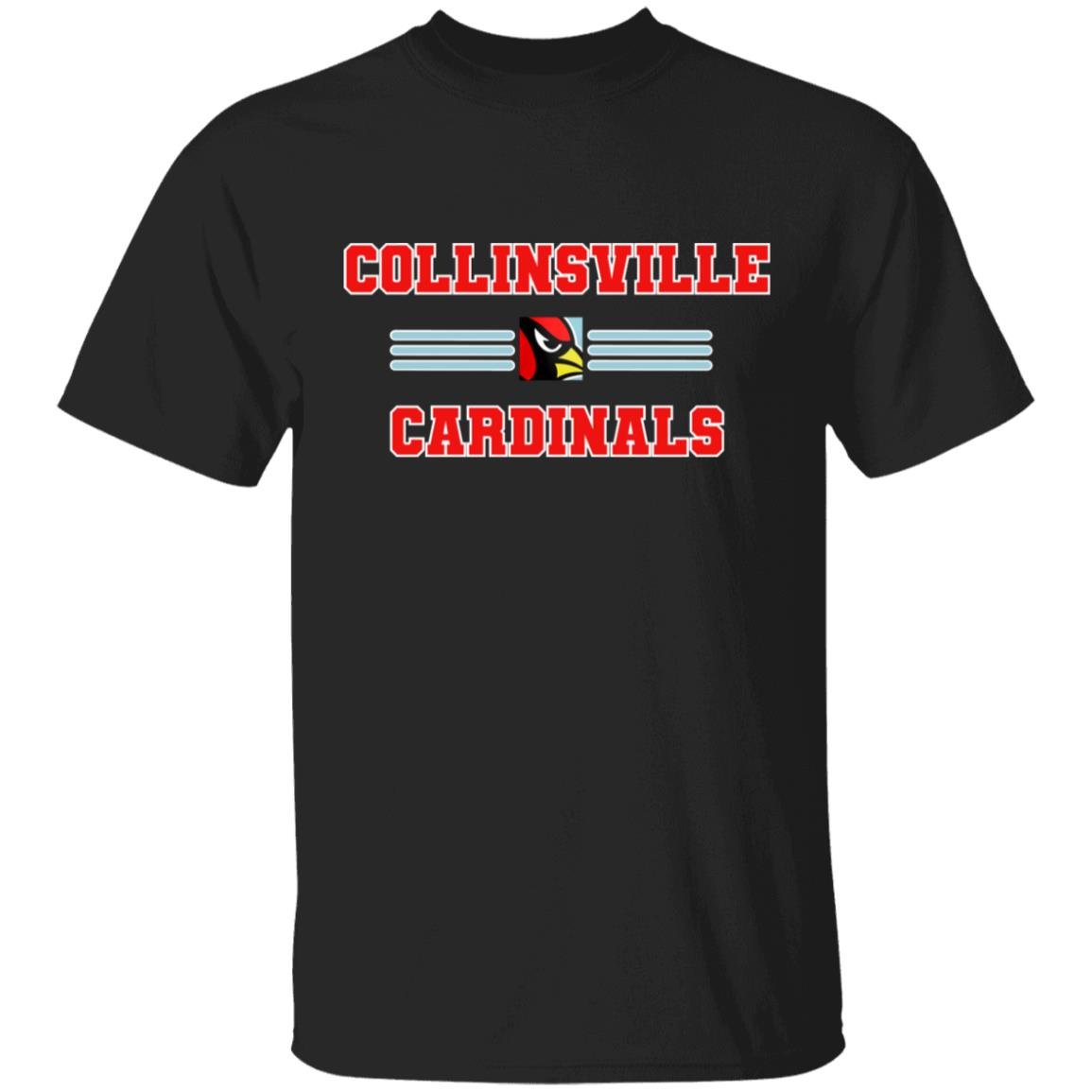 COLLINSVILLE CARDINALS YOUTH COTTON TEE - The Club