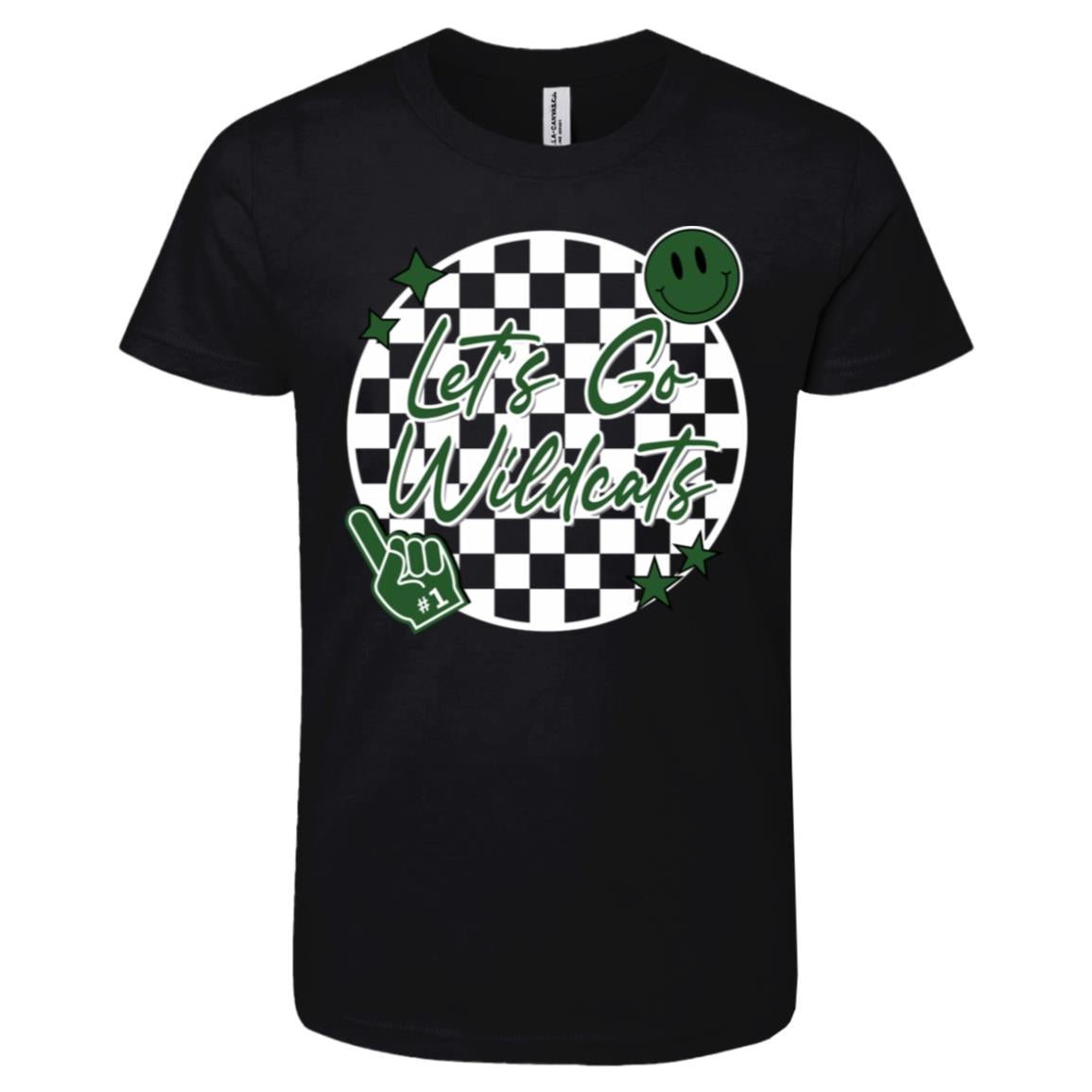 WILDCATS MASCOT YOUTH COTTON TEE - The Club