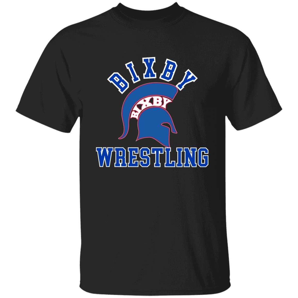 RED AND BLUE TRUE WRESTLING 100% COTTON T - SHIRT - The Club