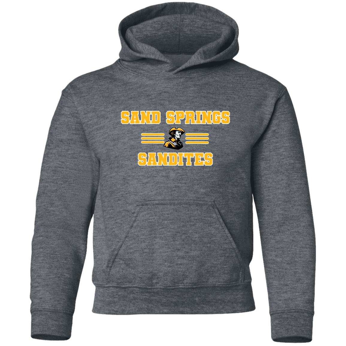 SAND SPRINGS SANDITES YOUTH HOODED PULLOVER - The Club