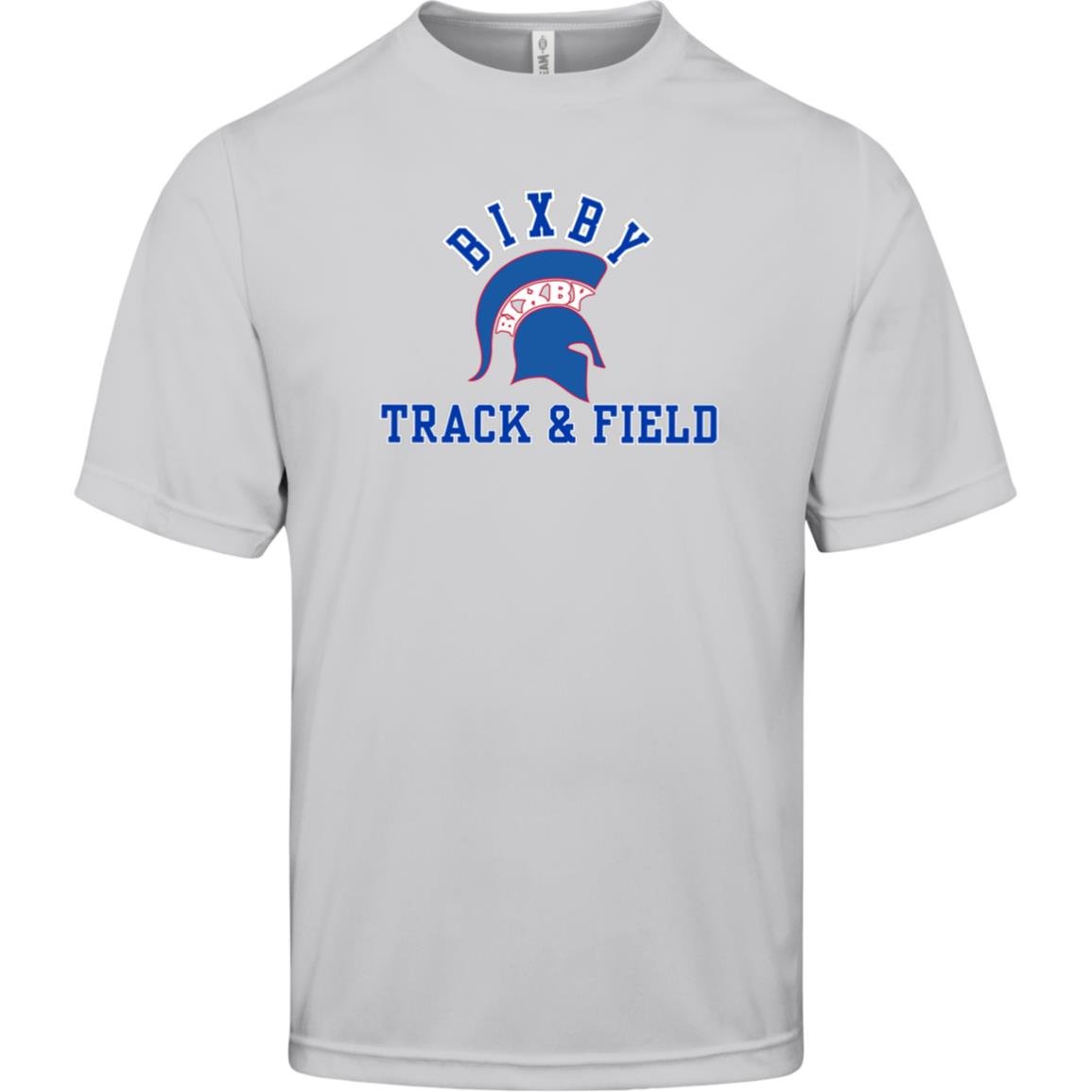 RED AND BLUE TRUE T&F ADULT PERFORMANCE TEE - The Club