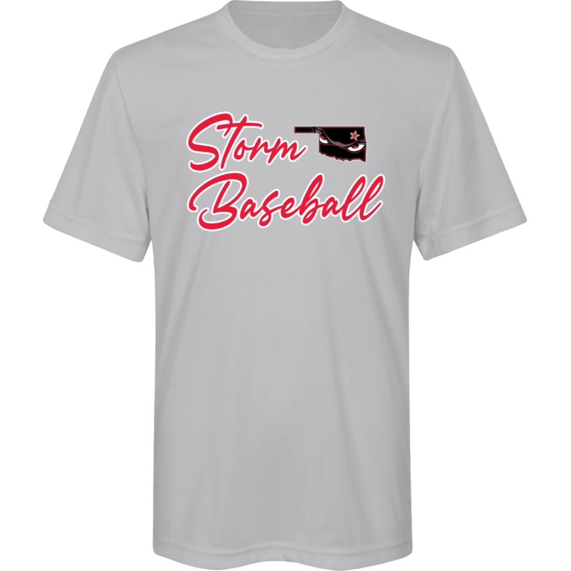 002 - STORM BASEBALL YOUTH PERFORMANCE TEE - The Club