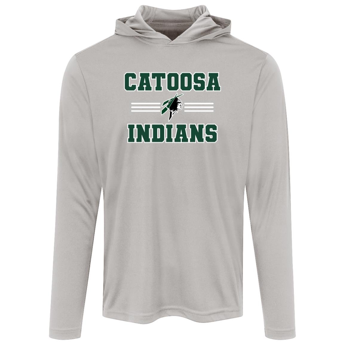 CATOOSA INDIANS ADULT HOODED PERFORMANCE TEE - The Club
