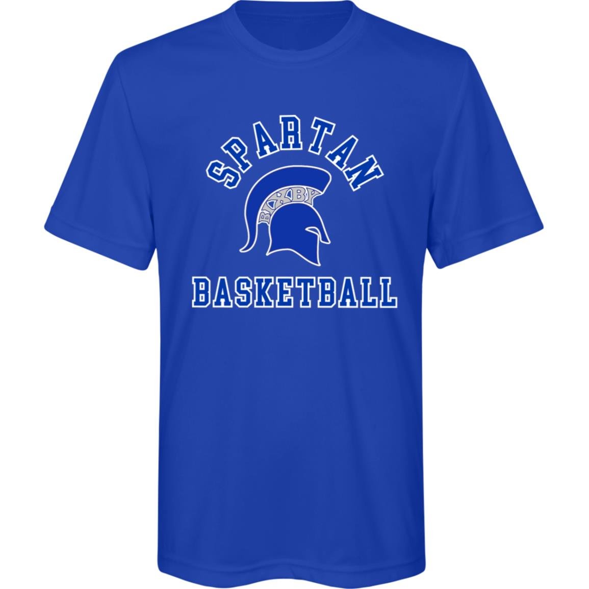 Spartan Basketball Classic Youth Performance Tee - The Club