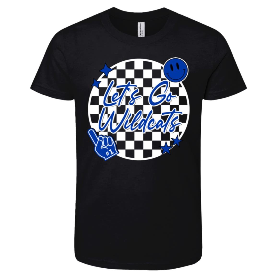 WILDCATS MASCOT YOUTH COTTON TEE - The Club