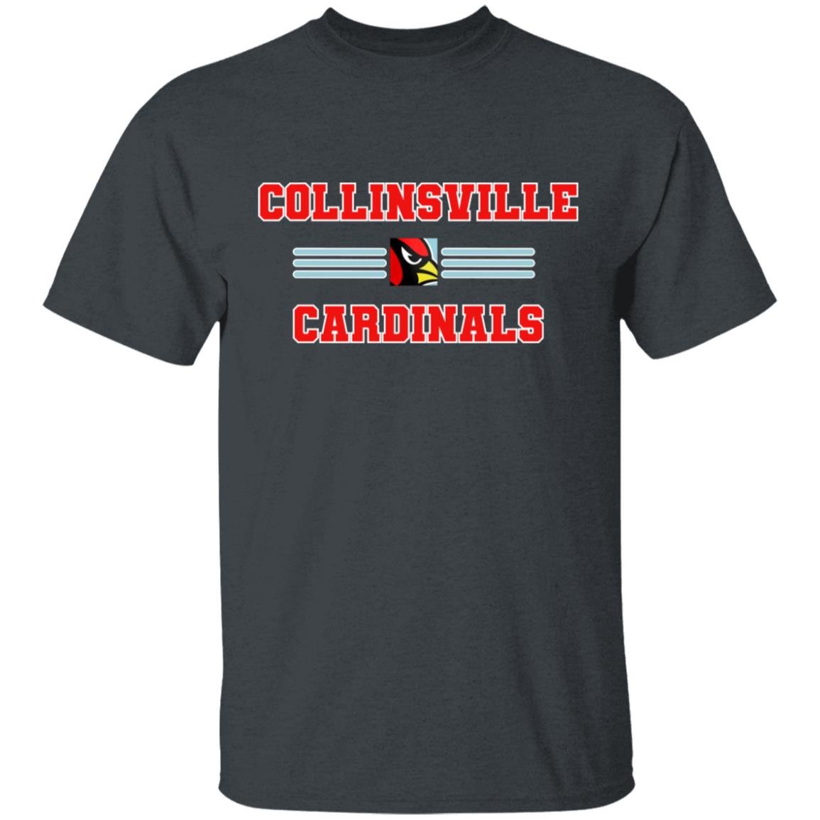 COLLINSVILLE CARDINALS YOUTH COTTON TEE - The Club
