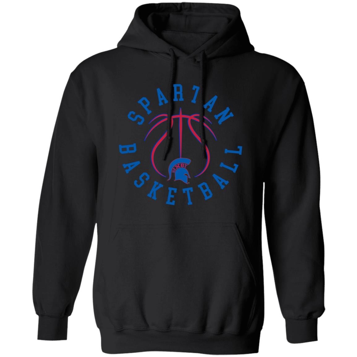Spartan Basketball Ballin Out Adult Pullover Hoodie - The Club