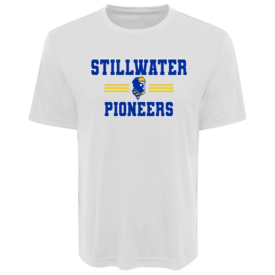 STILLWATER PIONEERS ADULT PERFORMANCE TEE - The Club