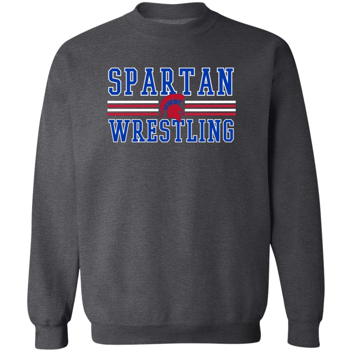 BIXBY HERITAGE WRESTLING ADULT CREWNECK PULLOVER SWEATSHIRT - The Club
