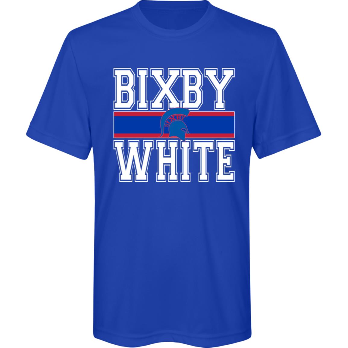 CLASSIC WAY BIXBY WHITE YOUTH PERFORMANCE TEE
