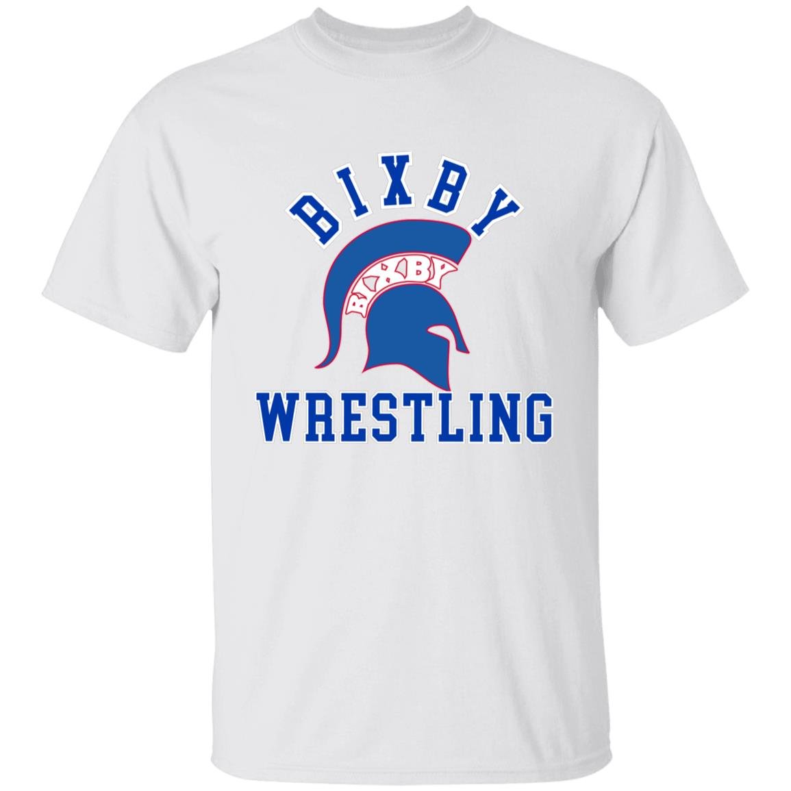 RED AND BLUE TRUE WRESTLING 100% COTTON T - SHIRT - The Club