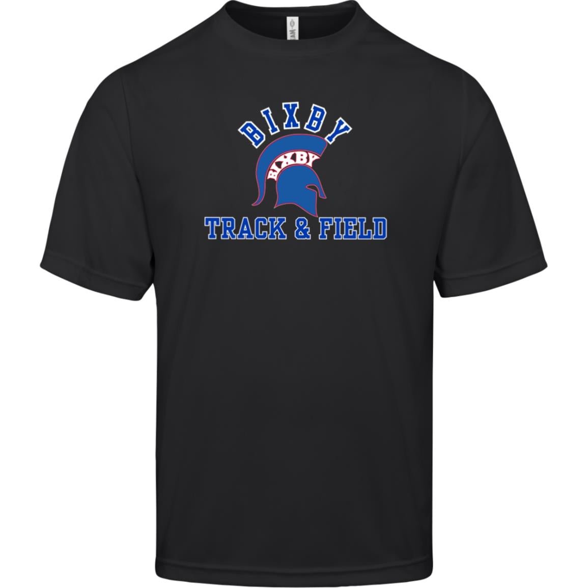 RED AND BLUE TRUE T&F ADULT PERFORMANCE TEE - The Club