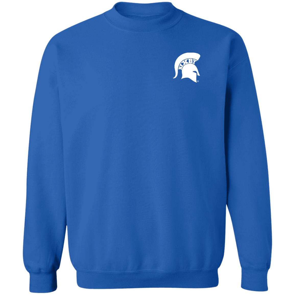 ON GAME DAYS WE WEAR BIXBY BLUE CREWNECK PULLOVER SWEATSHIRT