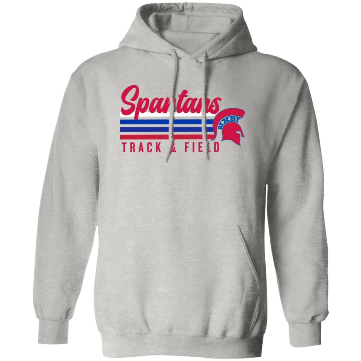 ALL THE VIBES SPARTANS T&F PULLOVER HOODIE - The Club