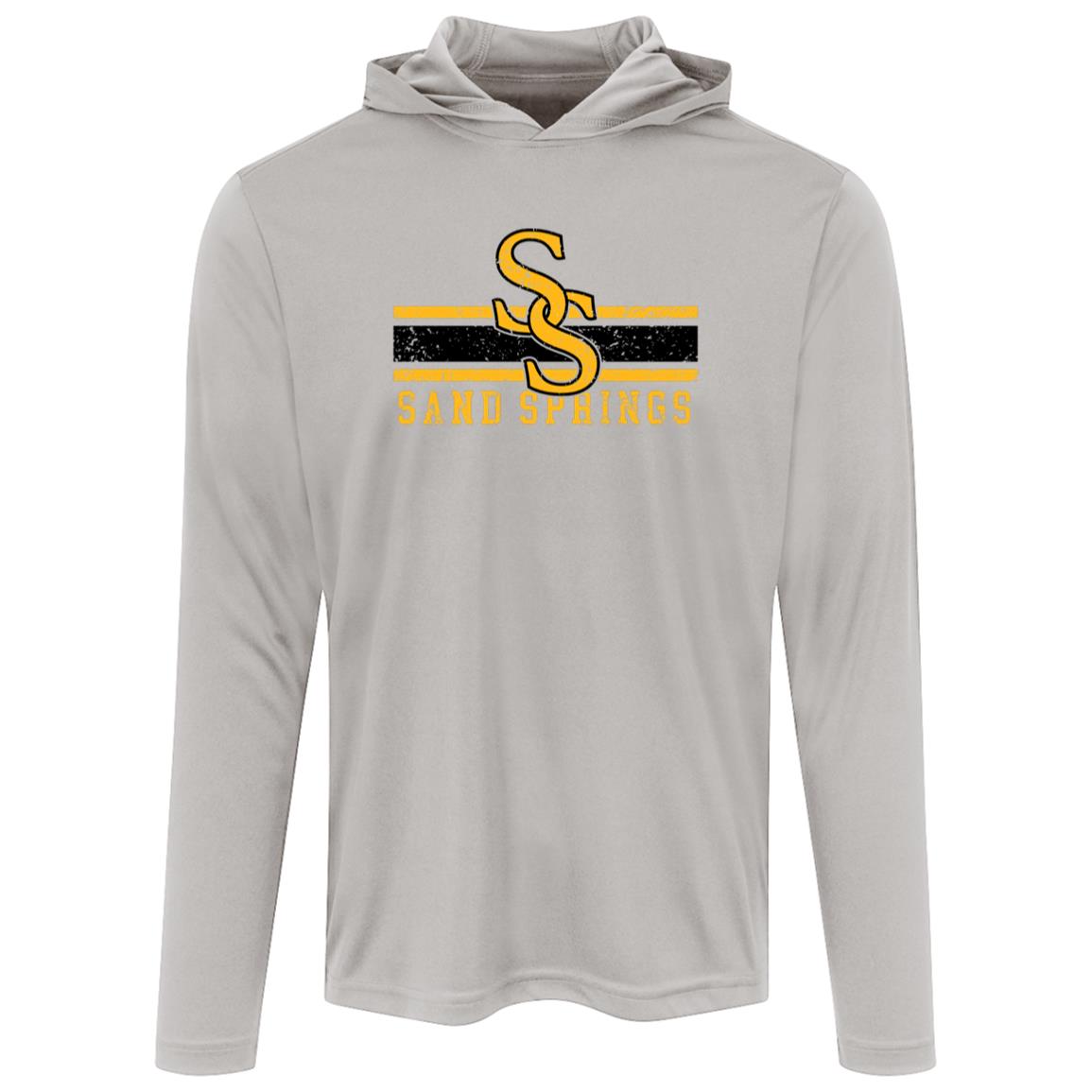 SAND SPRINGS SANDITES HOODED PERFORMANCE TEE - The Club