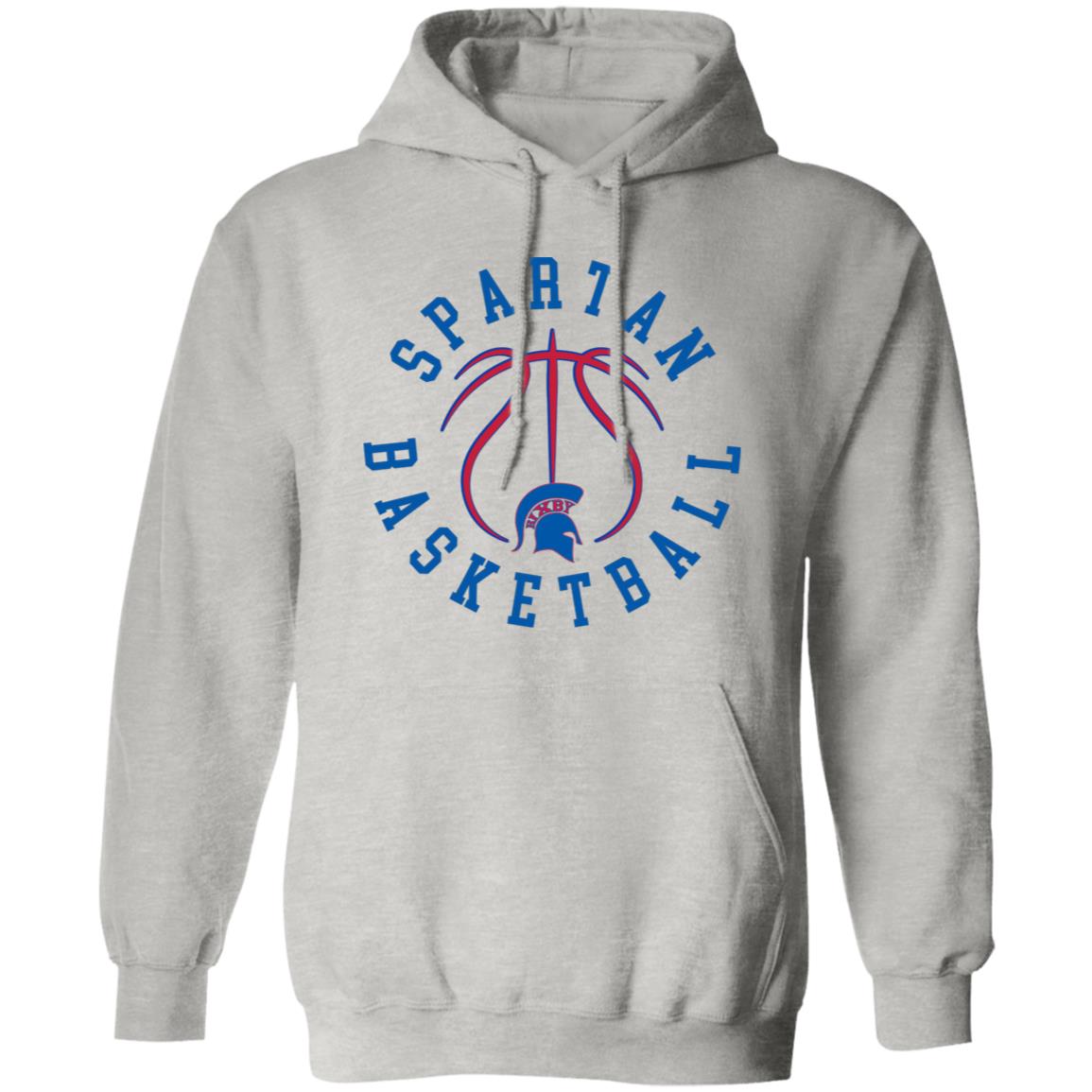 Spartan Basketball Ballin Out Adult Pullover Hoodie - The Club
