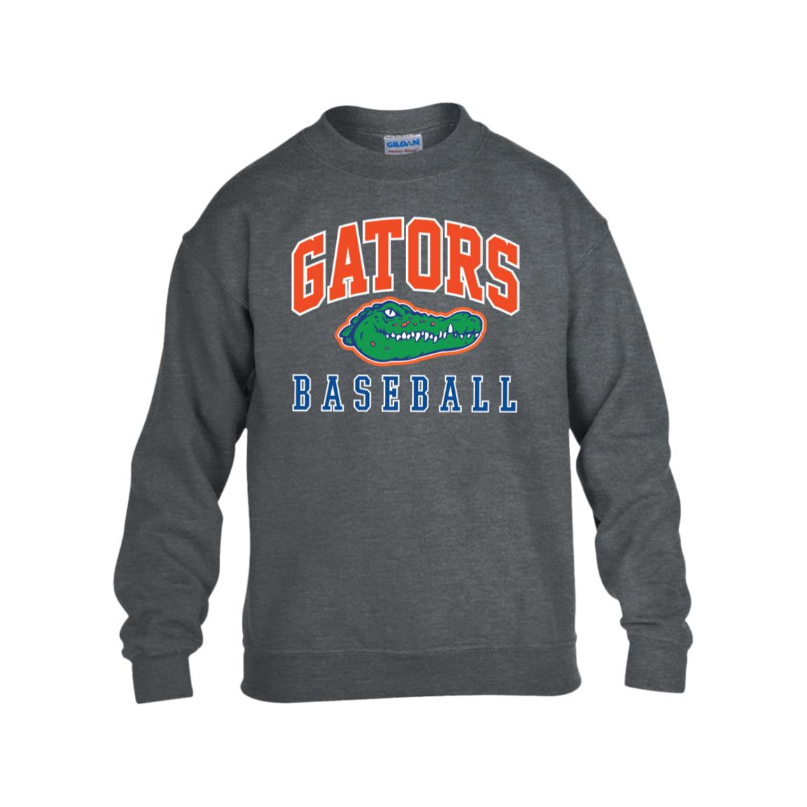 GATB006 - GATORS BASEBALL YOUTH CREWNECK SWEATSHIRT - The Club