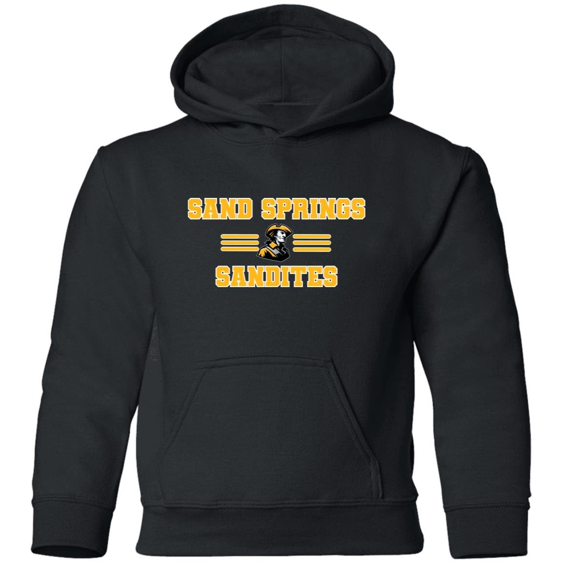 SAND SPRINGS SANDITES YOUTH HOODED PULLOVER - The Club
