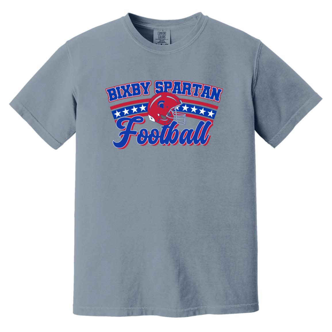 BIXBY SPARTANS ADULT GARMENT WASHED TEE - The Club