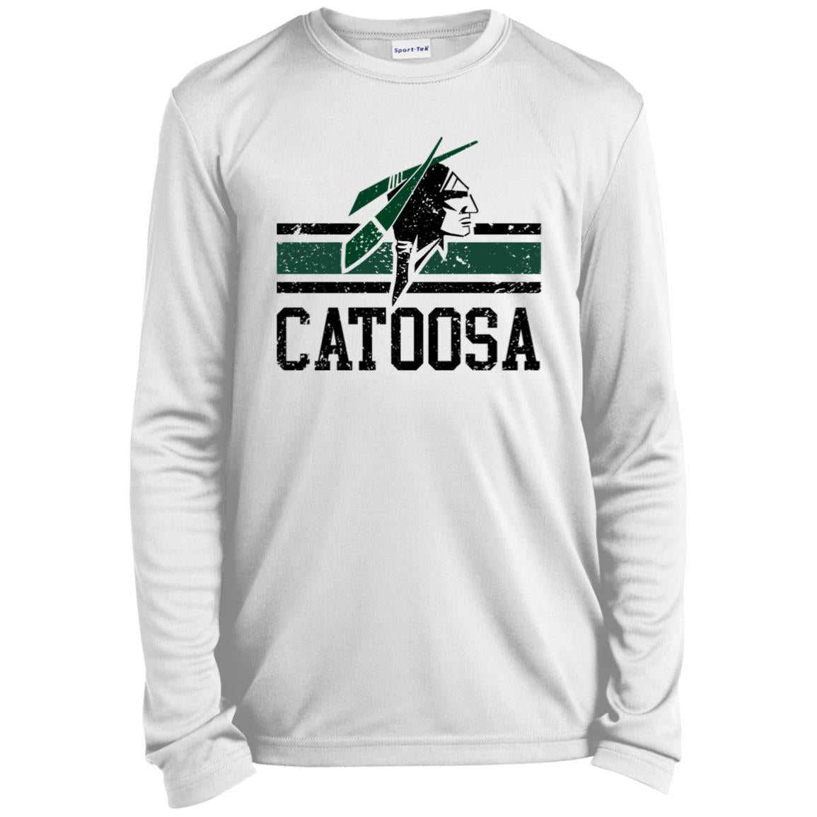 CATOOSA INDIANS YOUTH LONG SLEEVE PERFORMANCE TEE - The Club