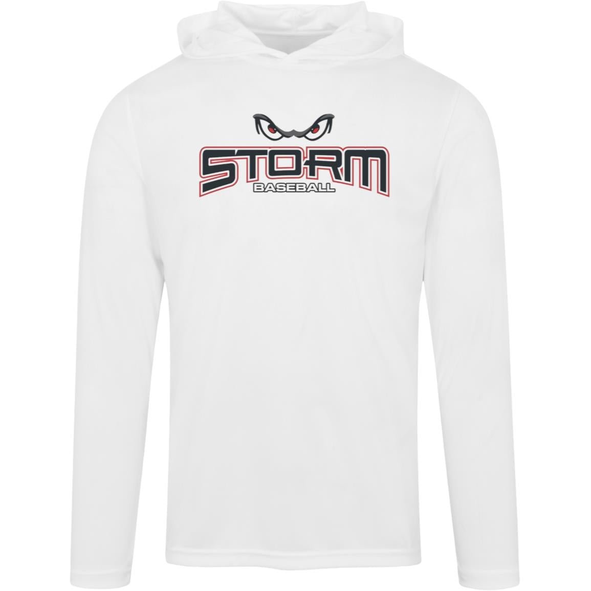 007 - STORM BASEBALL ADULT HOODED PERFORMANCE TEE - The Club
