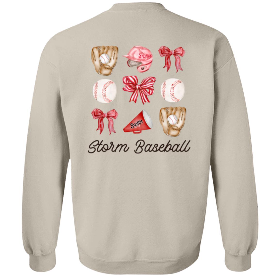 STB018 - STORM BASEBALL CLASSIC CREW SWEATSHIRT - The Club