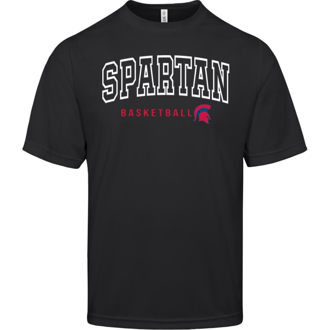 Classic Spartan Basketball Adult Performance Tee - The Club