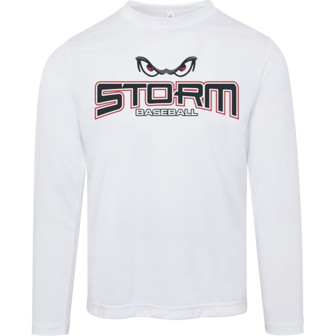 007 - STORM BASEBALL ADULT LONG SLEEVE PERFORMANCE TEE - The Club
