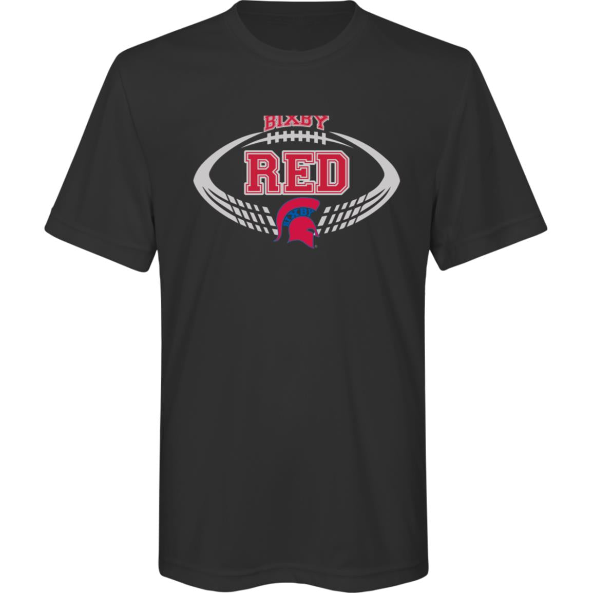 SPARTAN GAME PLAY BIXBY RED YOUTH PERFORMANCE TEE