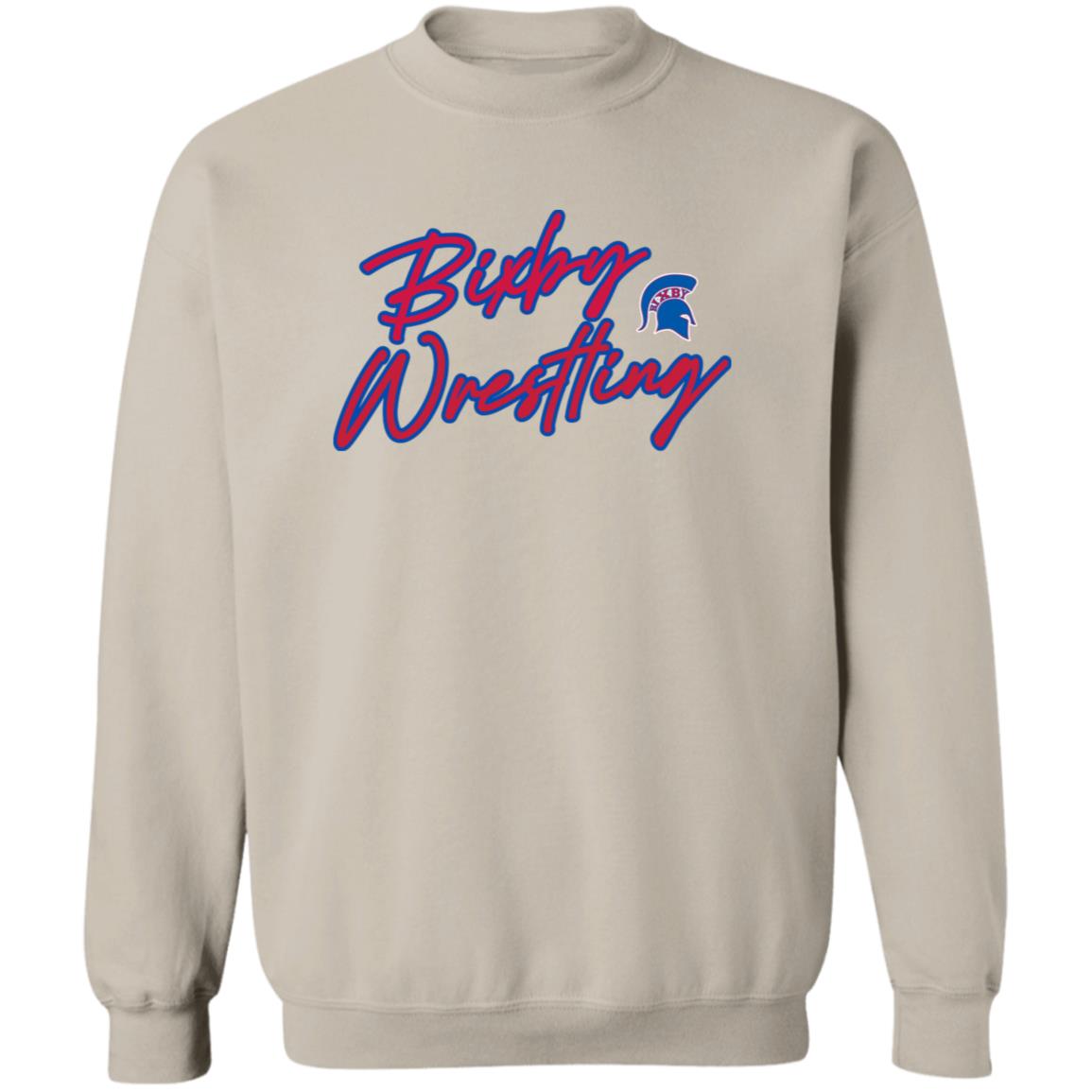 BIXBY SPIRIT WRESTLING ADULT CREWNECK PULLOVER SWEATSHIRT - The Club