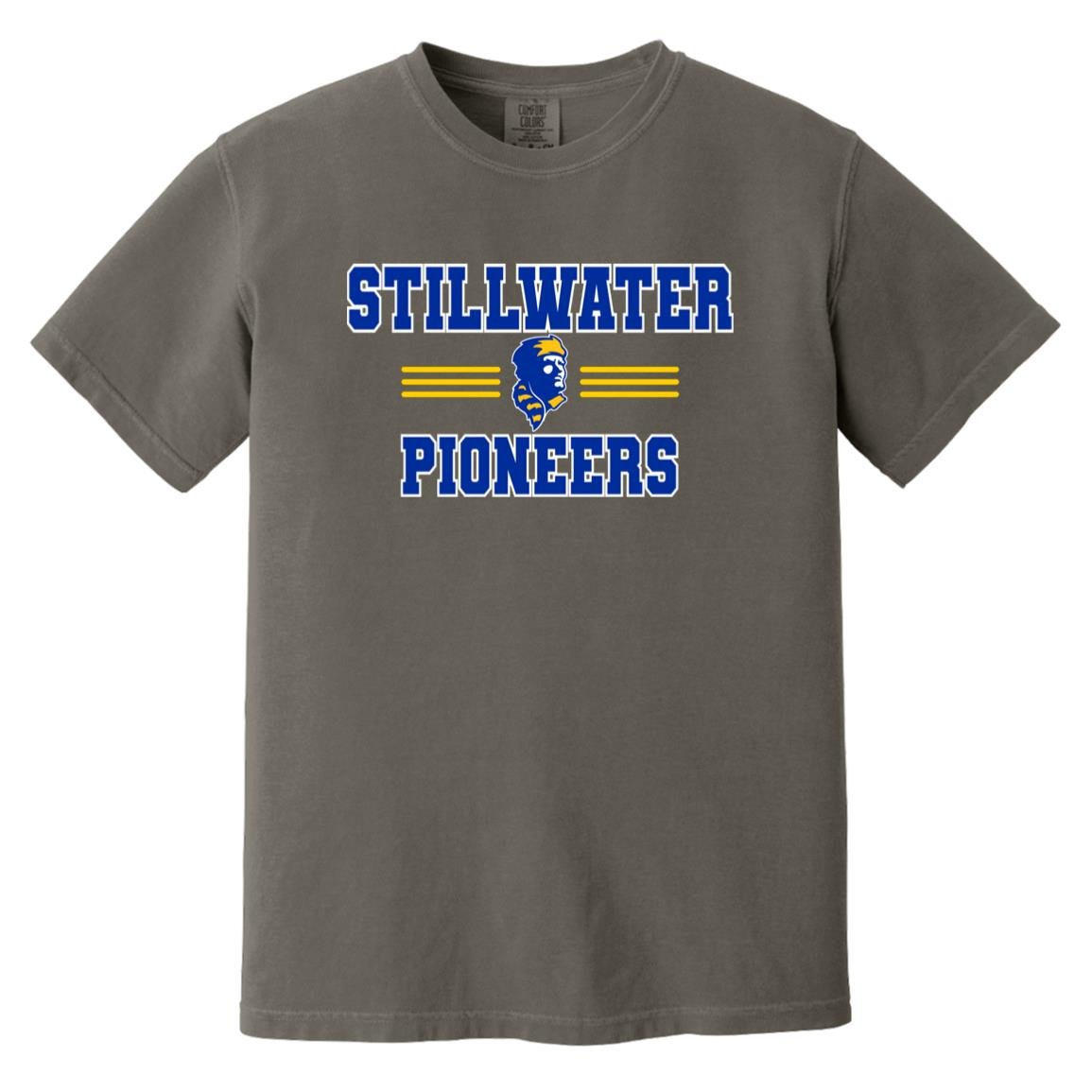 STILLWATER PIONEERS ADULT GARMENT DYED TEE - The Club