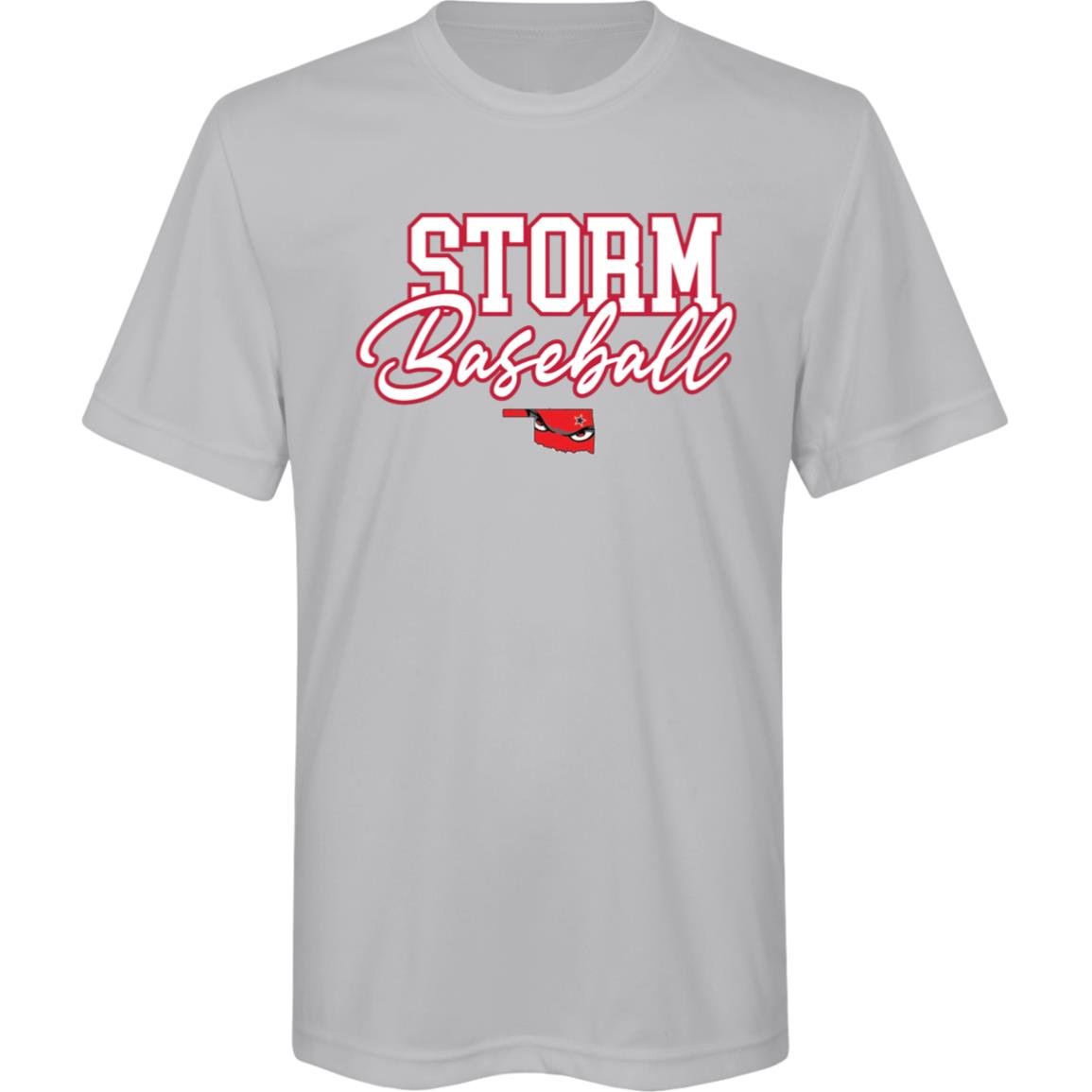 004 - STORM BASEBALL YOUTH PERFORMANCE TEE - The Club