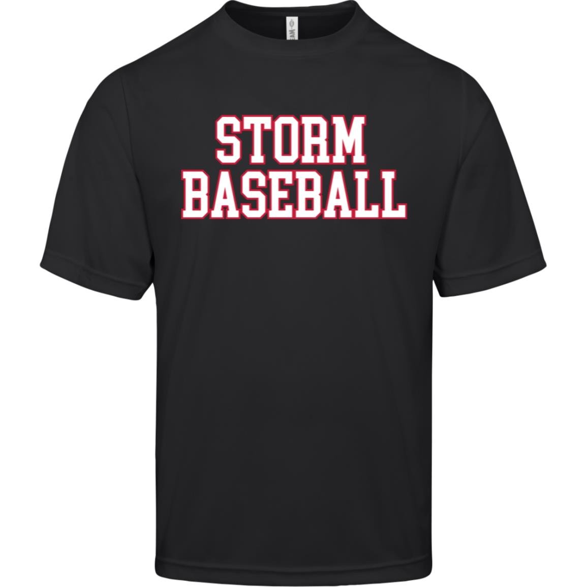 008 - STORM BASEBALL ADULT PERFORMANCE TEE - The Club