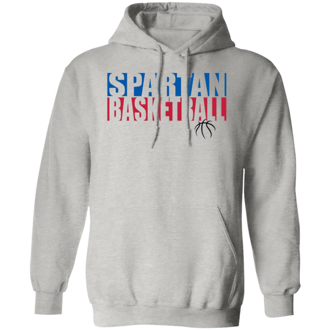 Spartan Hoopers Basketball Adult Pullover Hoodie - The Club