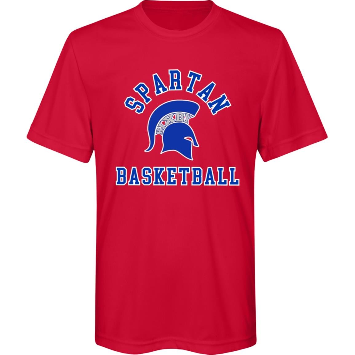Spartan Basketball Classic Youth Performance Tee - The Club