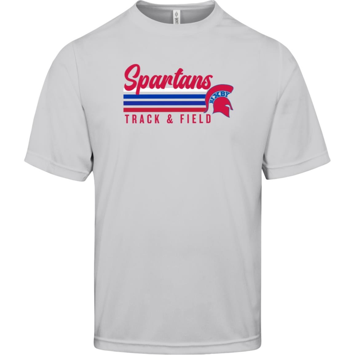 ALL THE VIBES SPARTANS T&F ADULT PERFORMANCE TEE - The Club