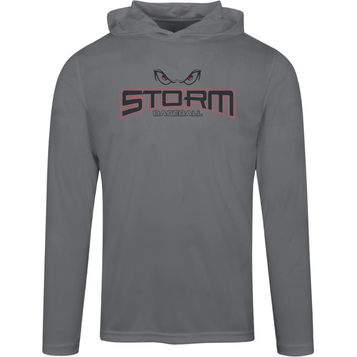 007 - STORM BASEBALL ADULT HOODED PERFORMANCE TEE - The Club