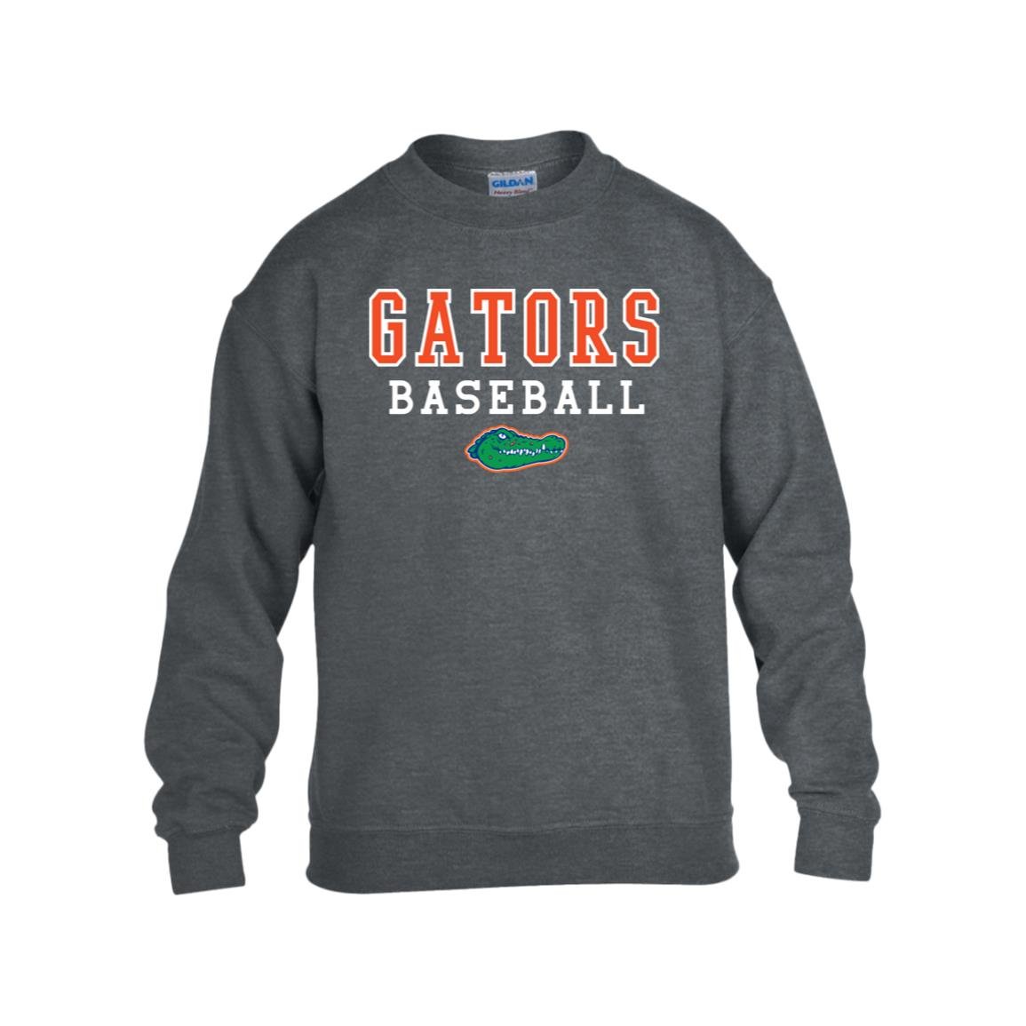 GATB011 - GATORS BASEBALL YOUTH CREWNECK SWEATSHIRT - The Club