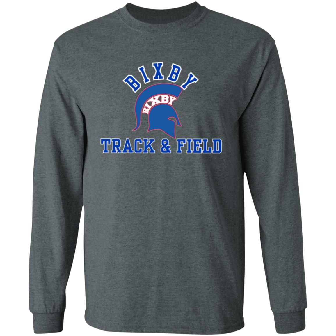 RED AND BLUE TRUE T&F ADULT 100% COTTON T - SHIRT - The Club