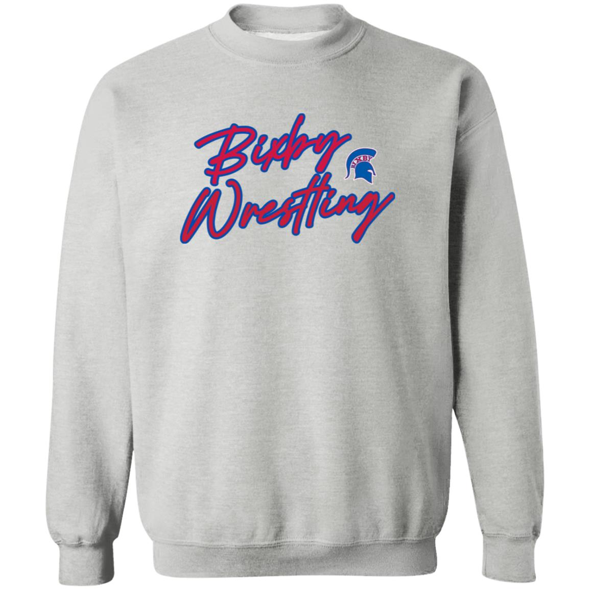 BIXBY SPIRIT WRESTLING ADULT CREWNECK PULLOVER SWEATSHIRT - The Club