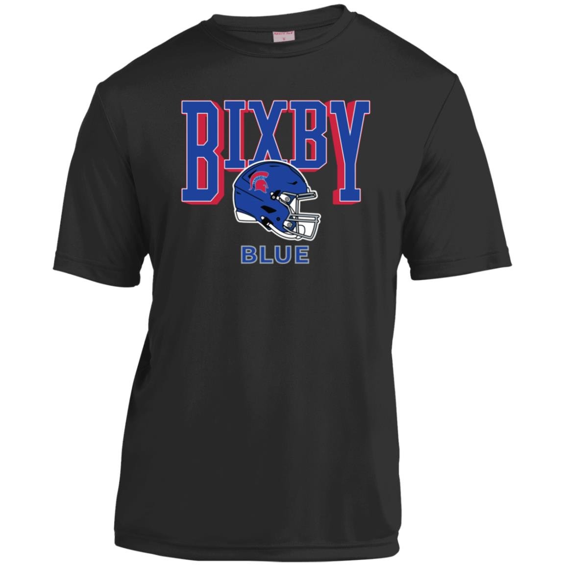 BIXBY BLUE FOOTBALL YOUTH PERFORMANCE TEE - The Club