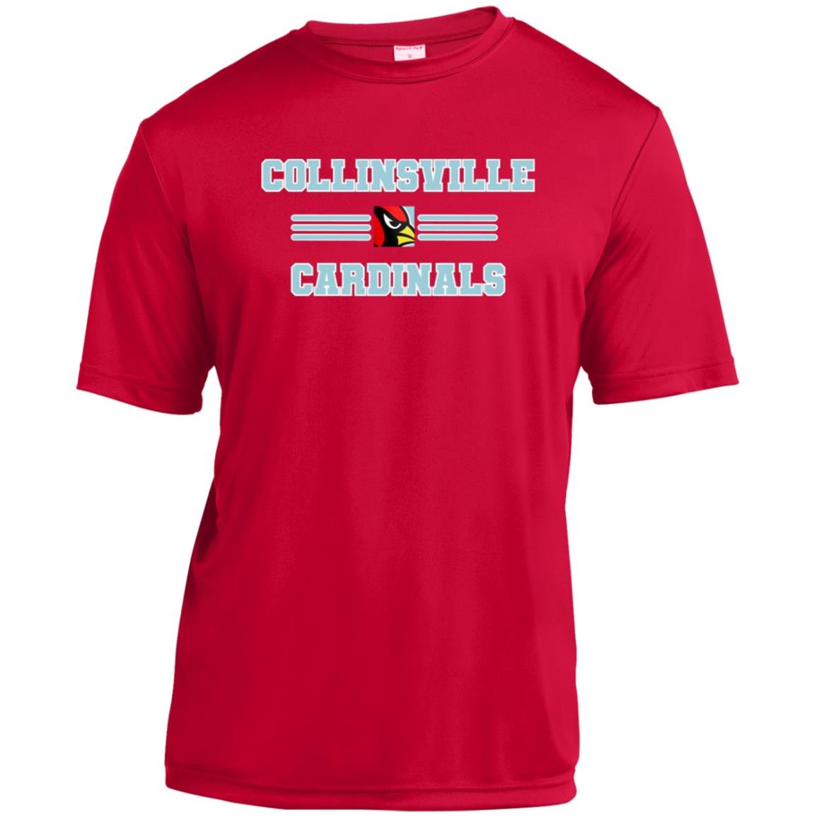 COLLINSVILLE CARDINALS YOUTH PERFORMANCE TEE - The Club