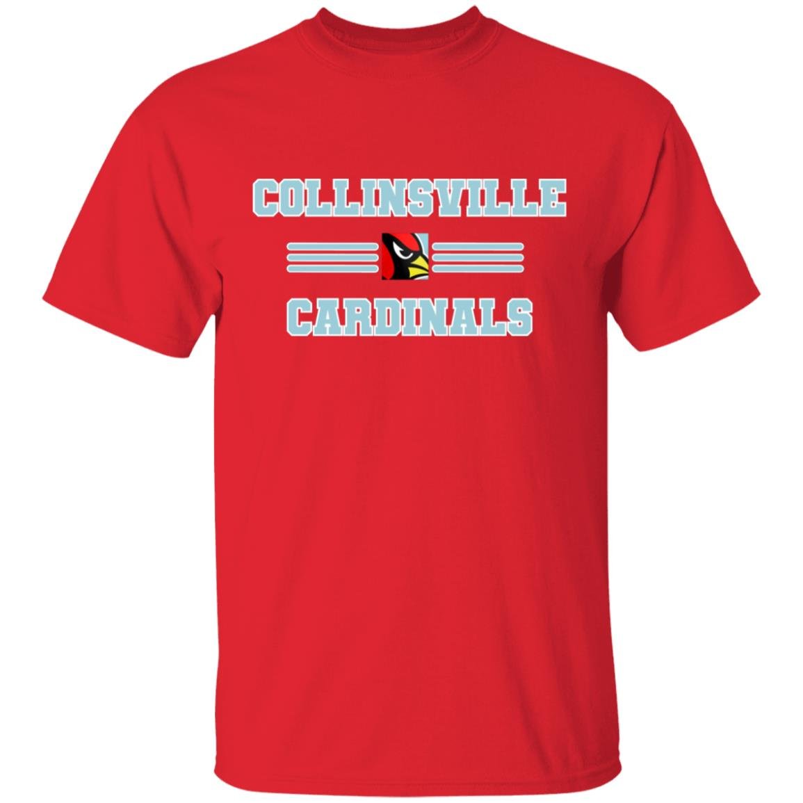 COLLINSVILLE CARDINALS YOUTH COTTON TEE - The Club