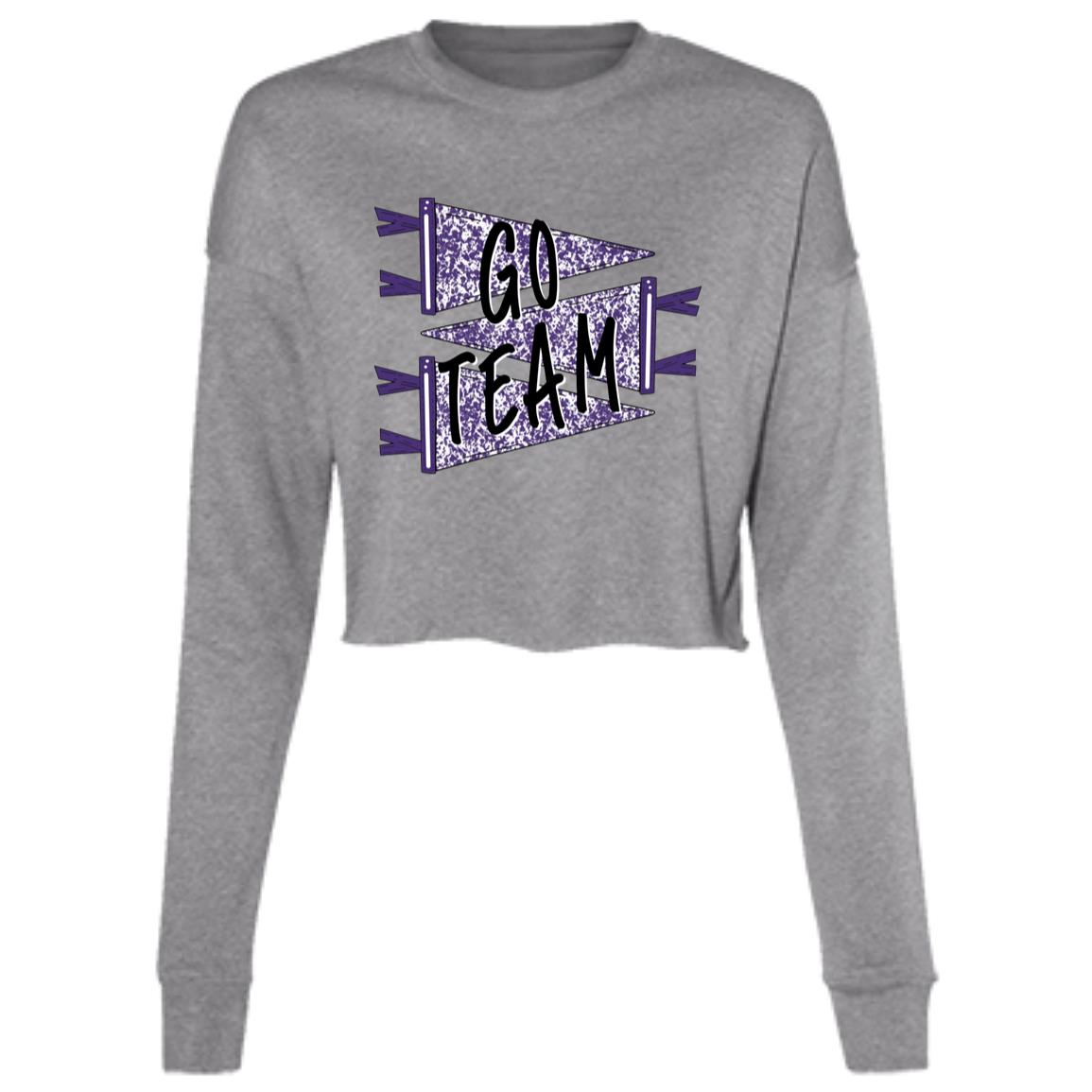 GAMEDAY GRAPHIC LONG SLEEVE CROP TEE - The Club