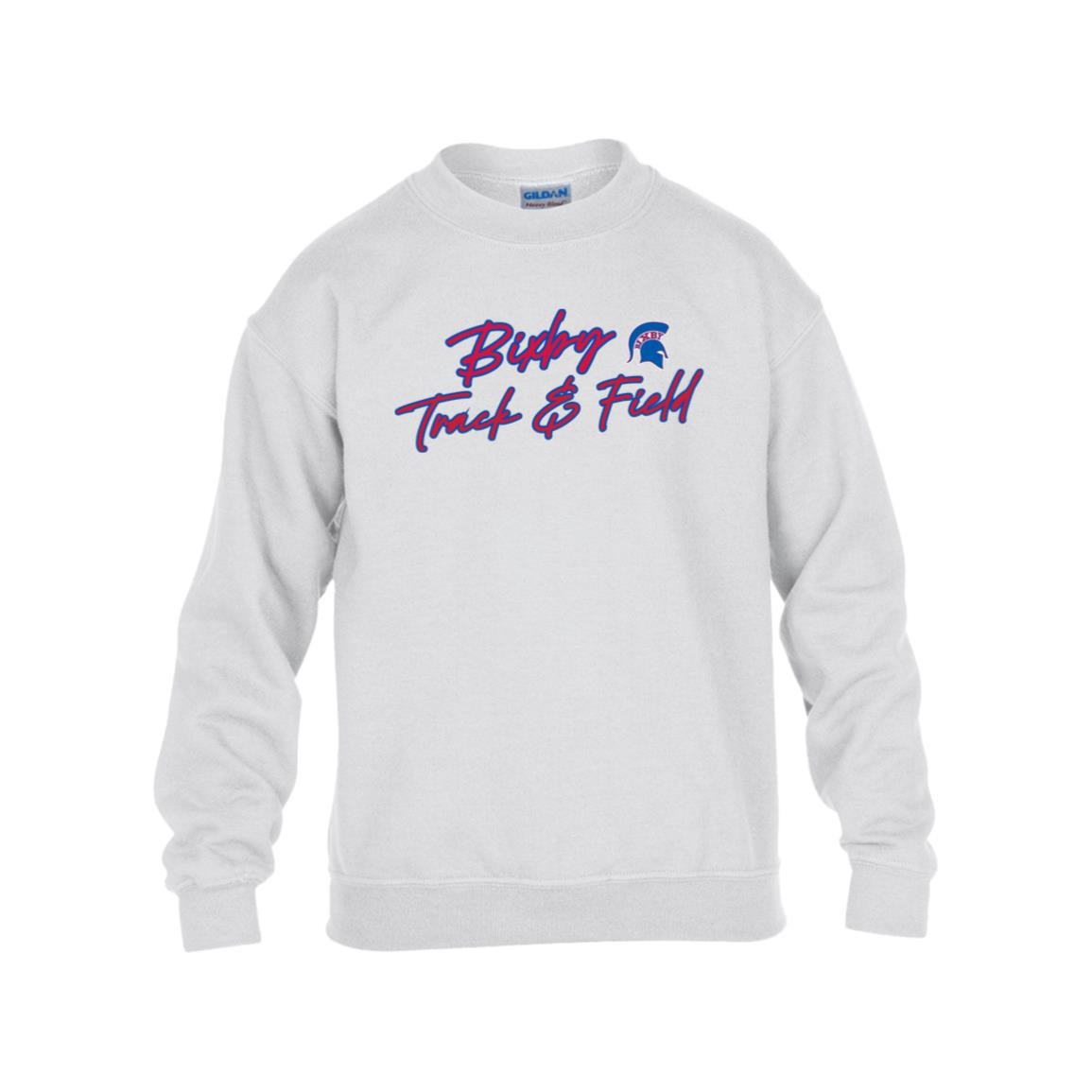 BIXBY SPIRIT T&F GILDAN YOUTH HEAVY BLEND FLEECE CREW - The Club