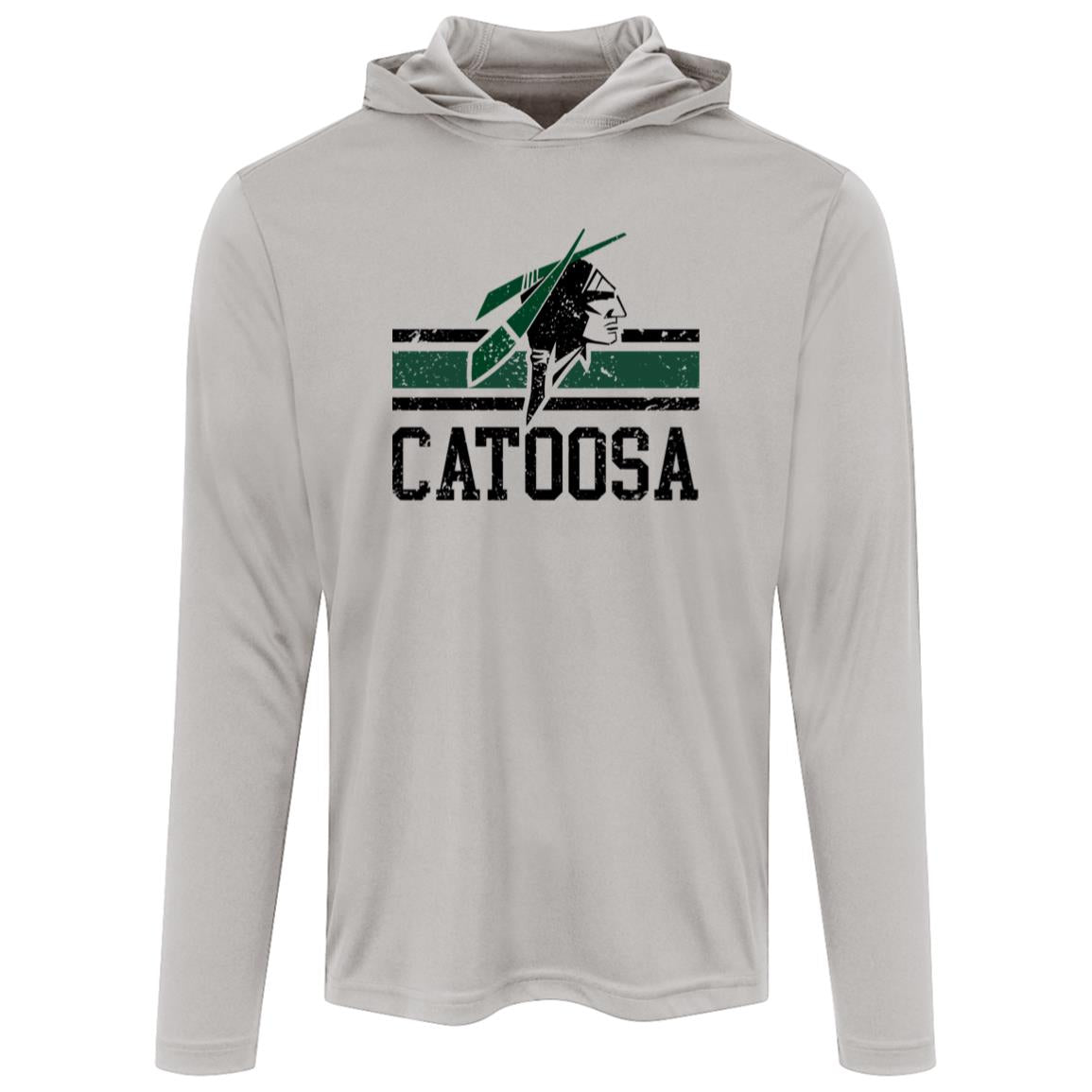 CATOOSA INDIANS ADULT HOODED PERFORMANCE TEE - The Club