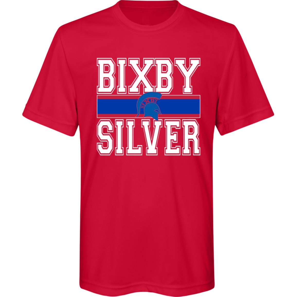 CLASSIC WAY BIXBY SILVER YOUTH PERFORMANCE TEE