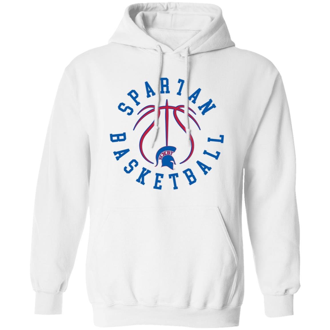 Spartan Basketball Ballin Out Adult Pullover Hoodie - The Club