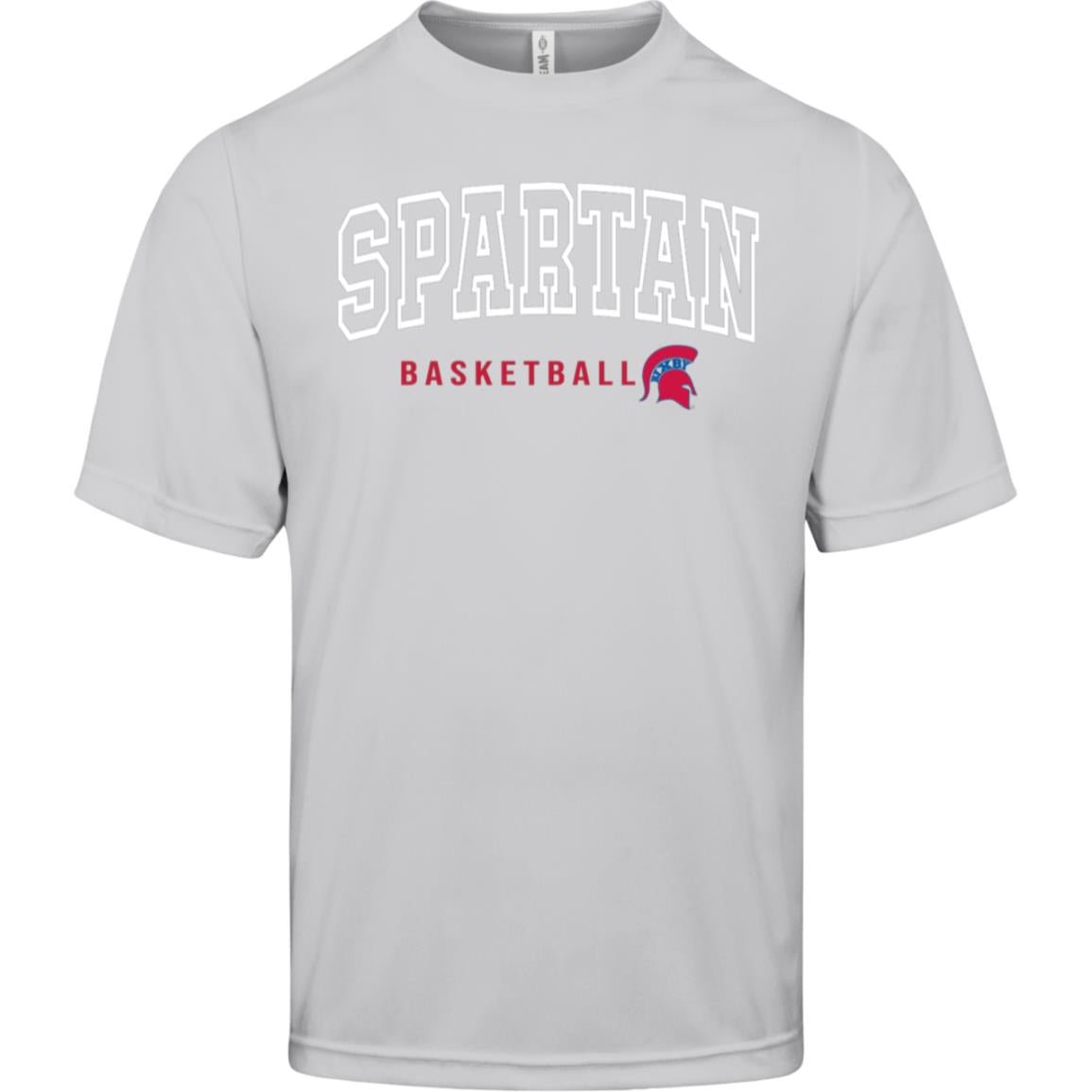 Classic Spartan Basketball Adult Performance Tee - The Club