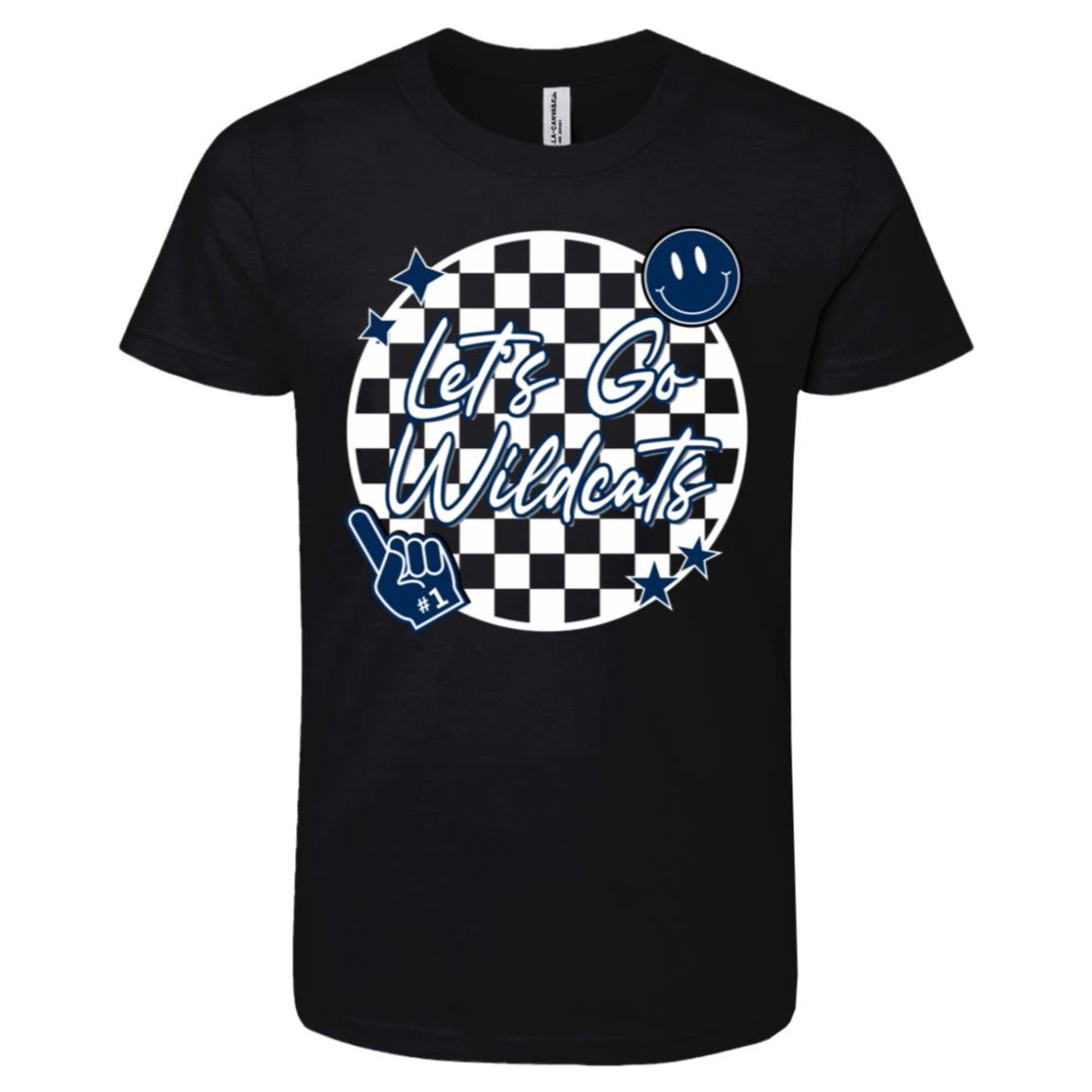 WILDCATS MASCOT YOUTH COTTON TEE - The Club